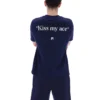 Fila Navy Osvaldo Grafik-T-Shirt