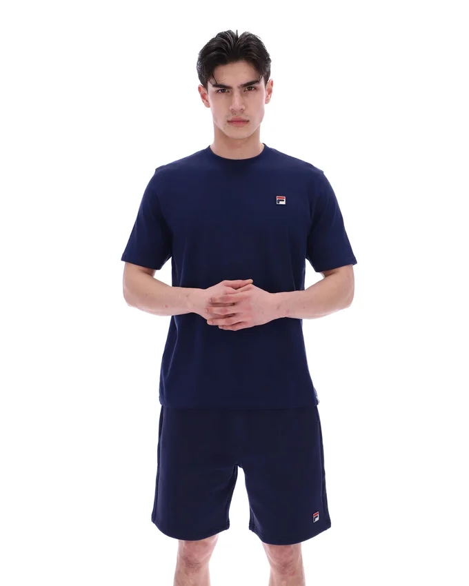 Fila Navy Osvaldo Grafik-T-Shirt