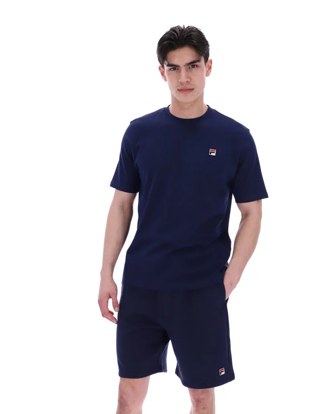 Fila Navy Osvaldo Grafik-T-Shirt