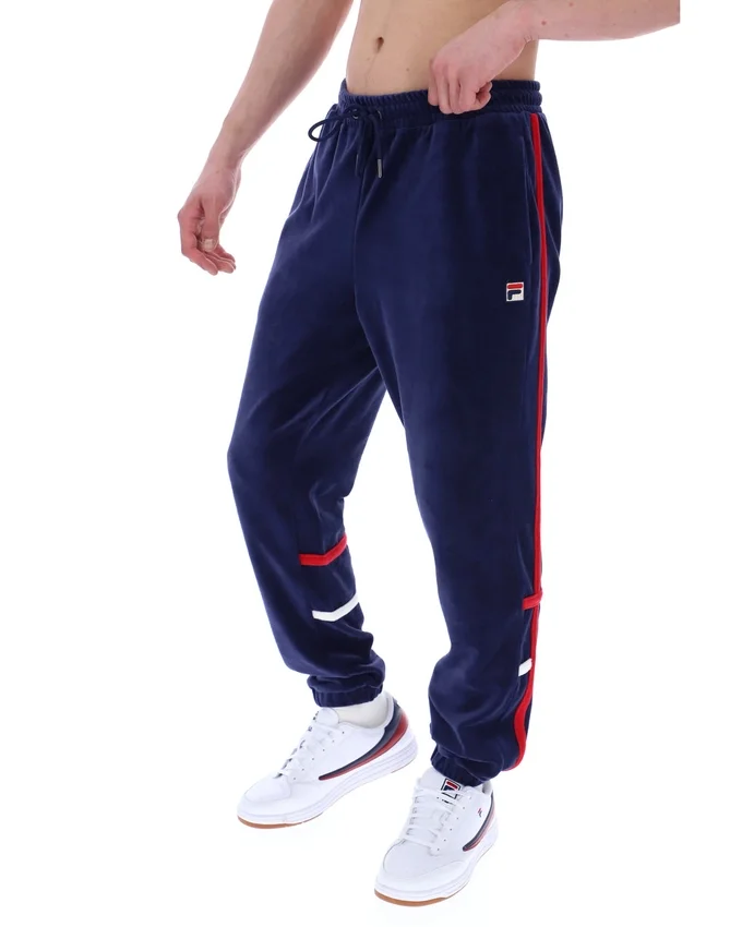Fila Navy Otello Trainingshose mit Kontrasteinsätzen