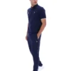 Fila Navy Pablo Polohemd mit drei Knöpfen und gerippten Bündchen