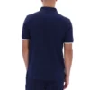 Fila Navy Pablo Polohemd mit drei Knöpfen und gerippten Bündchen