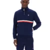 Fila Navy Rolando Sweatshirt mit 1/4-Reißverschluss