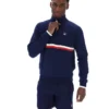 Fila Navy Rolando Sweatshirt mit 1/4-Reißverschluss