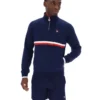 Fila Navy Rolando Sweatshirt mit 1/4-Reißverschluss