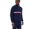 Fila Navy Rolando Sweatshirt mit 1/4-Reißverschluss