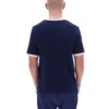 Fila Navy Rosario T-Shirt mit Frottee-Streifen
