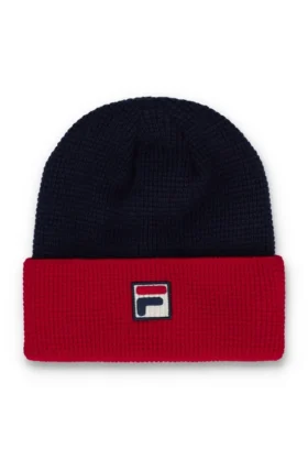 Fila Navy Rune Colourblock Turn-Up-Mütze