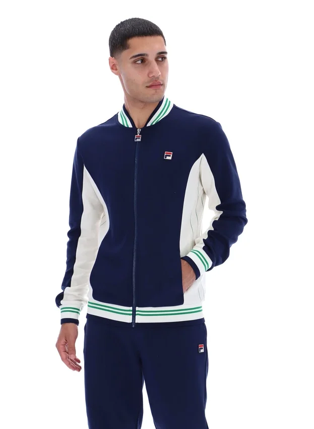 Fila Navy Settanta Baseball-Trainingsjacke