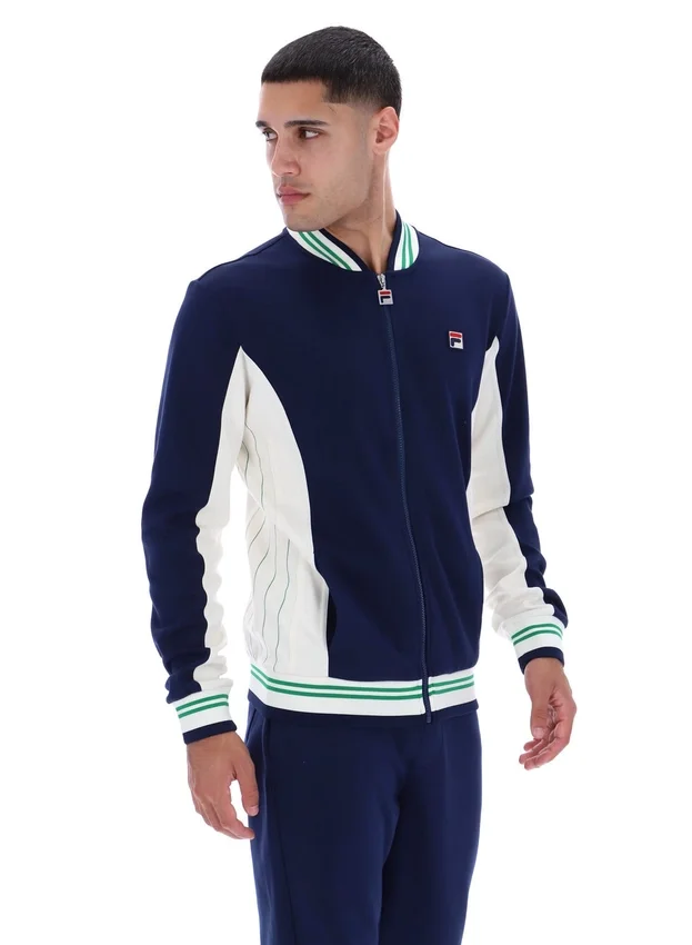 Fila Navy Settanta Baseball-Trainingsjacke