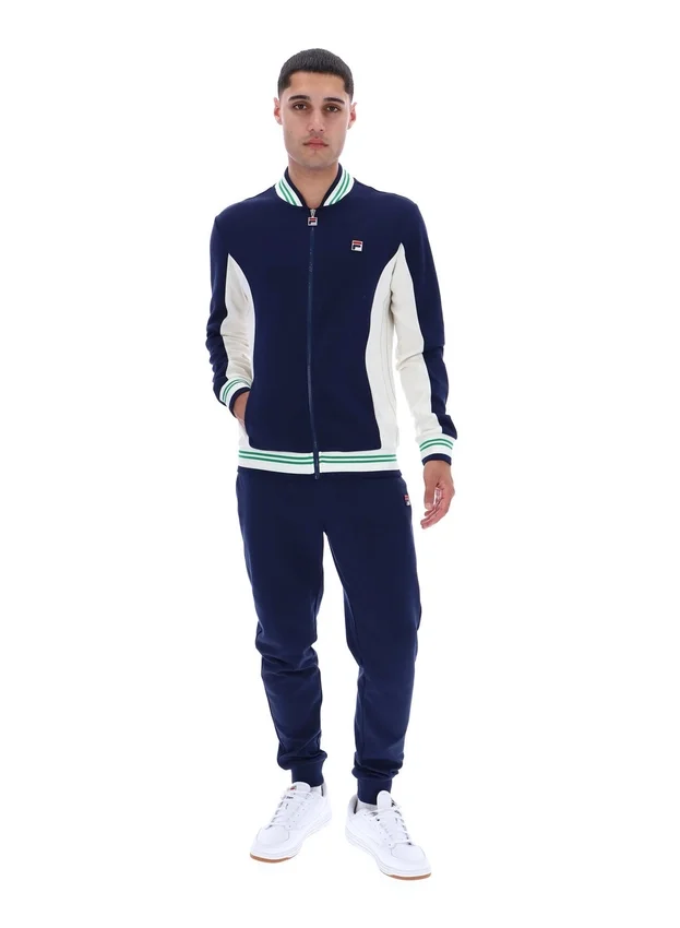 Fila Navy Settanta Baseball-Trainingsjacke