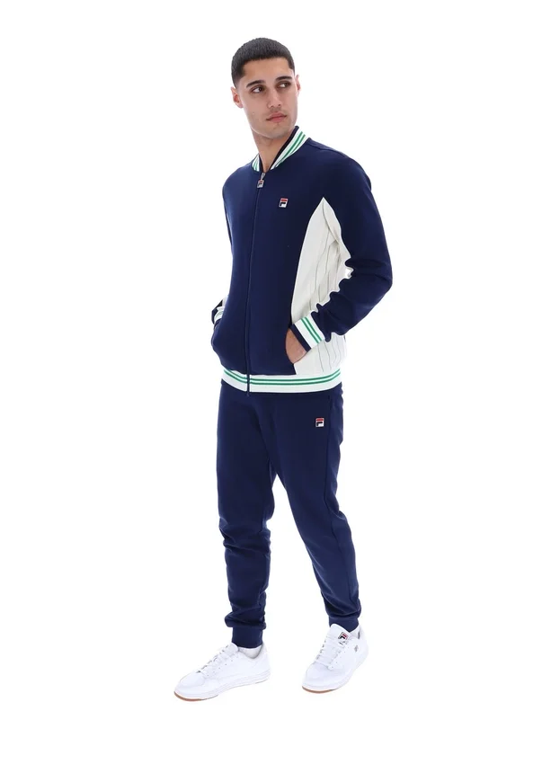 Fila Navy Settanta Baseball-Trainingsjacke