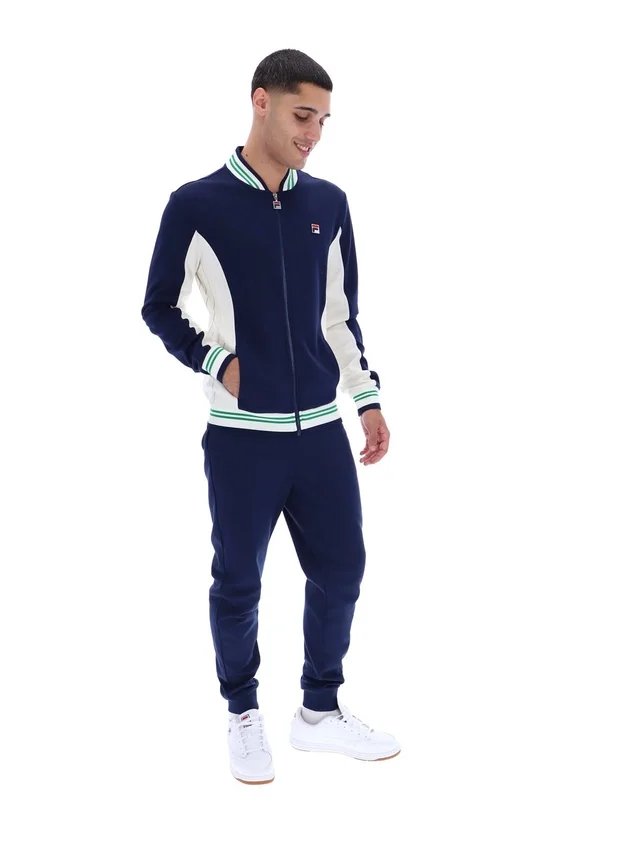 Fila Navy Settanta Baseball-Trainingsjacke