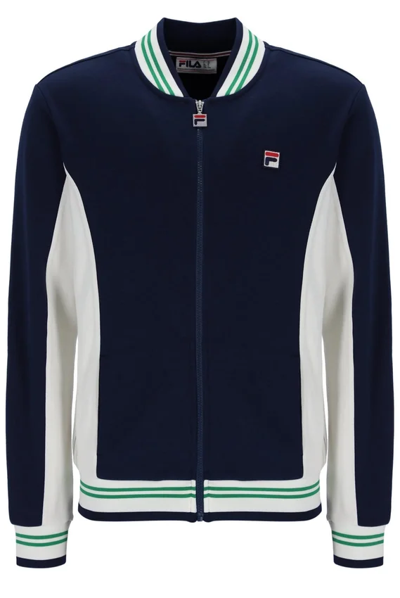 Fila Navy Settanta Baseball-Trainingsjacke