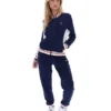 Fila Navy Silvana Iconic Baseball-Trainingsjacke