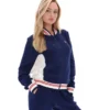 Fila Navy Silvana Iconic Baseball-Trainingsjacke