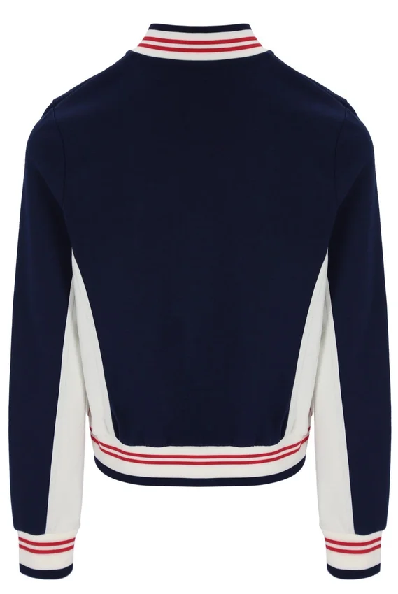 Fila Navy Silvana Iconic Baseball-Trainingsjacke