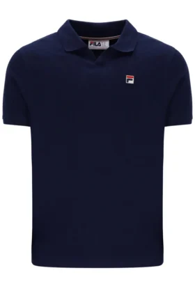 Fila Navy Tristiano Polo mit Struktur