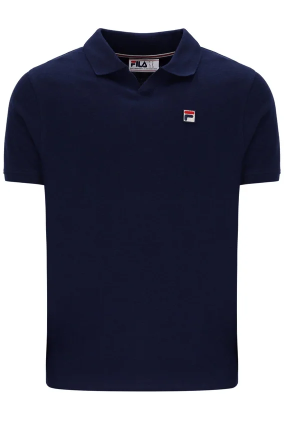 Fila Navy Tristiano Polo mit Struktur