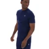 Fila Navy Valentino Essential T-Shirt mit Kragen