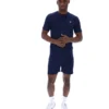 Fila Navy Valentino Essential T-Shirt mit Kragen
