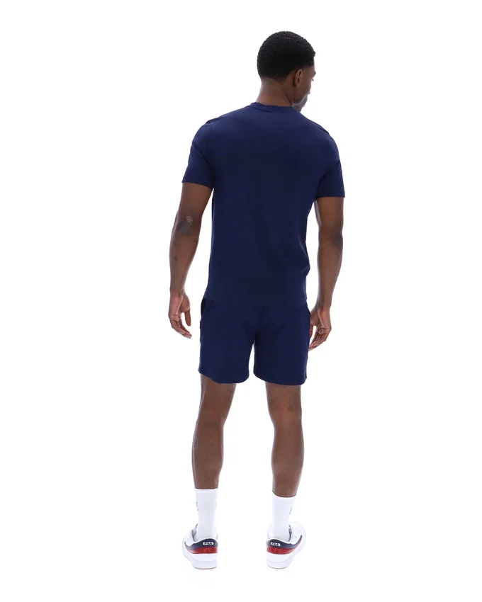 Fila Navy Valentino Essential T-Shirt mit Kragen