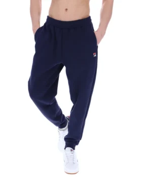 Fila Navy Visconti Trainingshose mit abgesetzten Bündchen