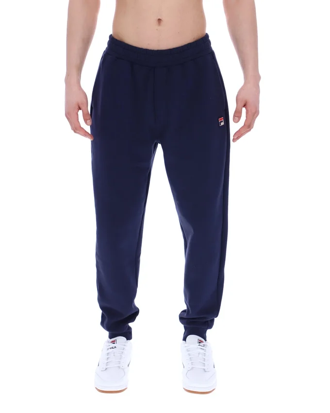 Fila Navy Visconti Trainingshose mit abgesetzten Bündchen