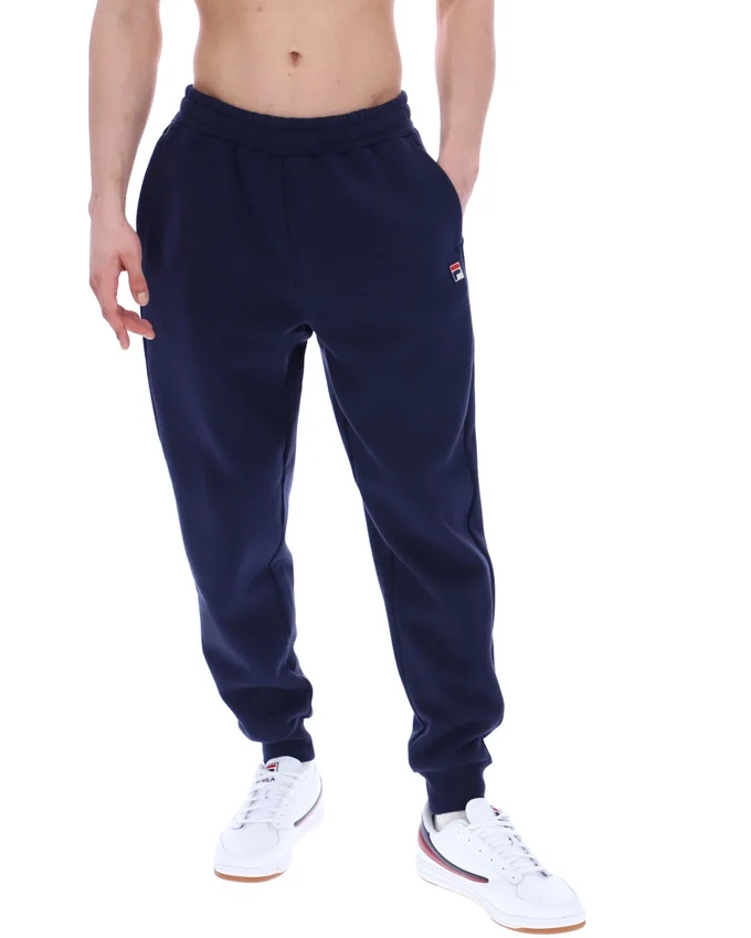Fila Navy Visconti Trainingshose mit abgesetzten Bündchen