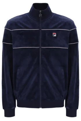 Fila Navy Vittorio Velours-Trainingsjacke