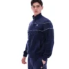 Fila Navy Vittorio Velours-Trainingsjacke
