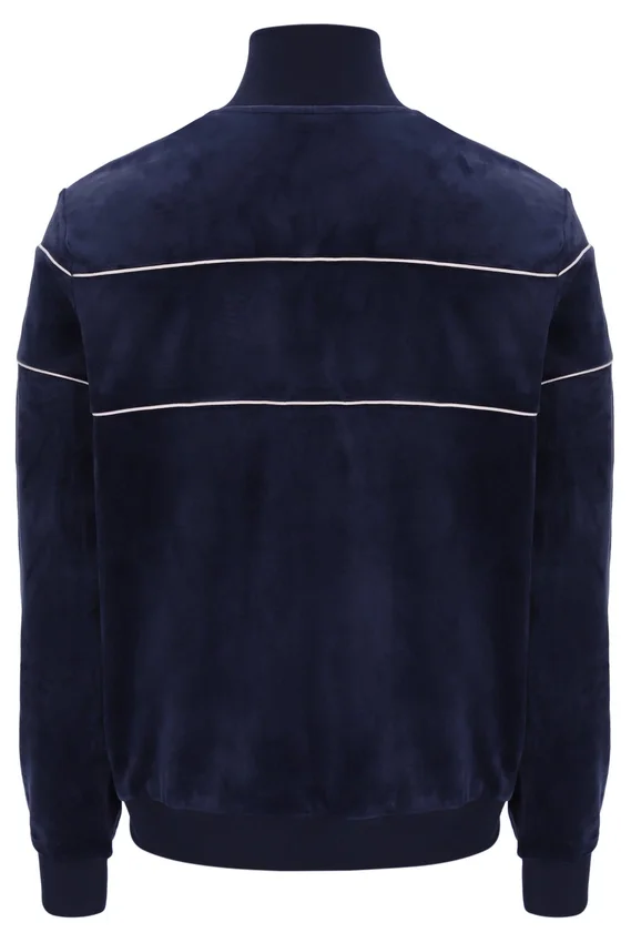 Fila Navy Vittorio Velours-Trainingsjacke