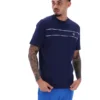 Fila Navy Williams T-Shirt mit Kontrastpaspel
