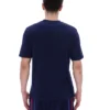 Fila Pepe-T-Shirt in Marineblau mit Flock-Logo