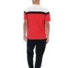 Fila Red Aiden Cut-and-Sew-T-Shirt