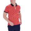 Fila Red Jaye Polo mit diagonalen Streifen