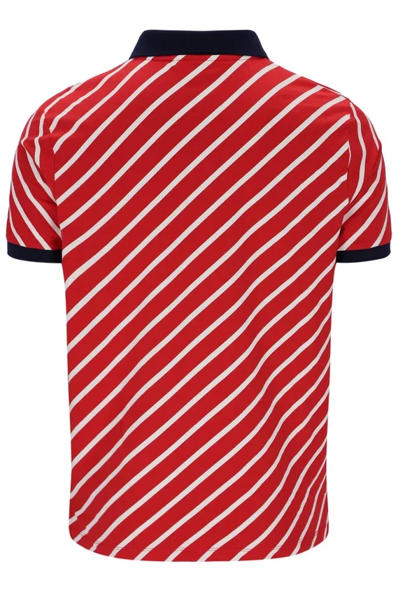 Fila Red Jaye Polo mit diagonalen Streifen