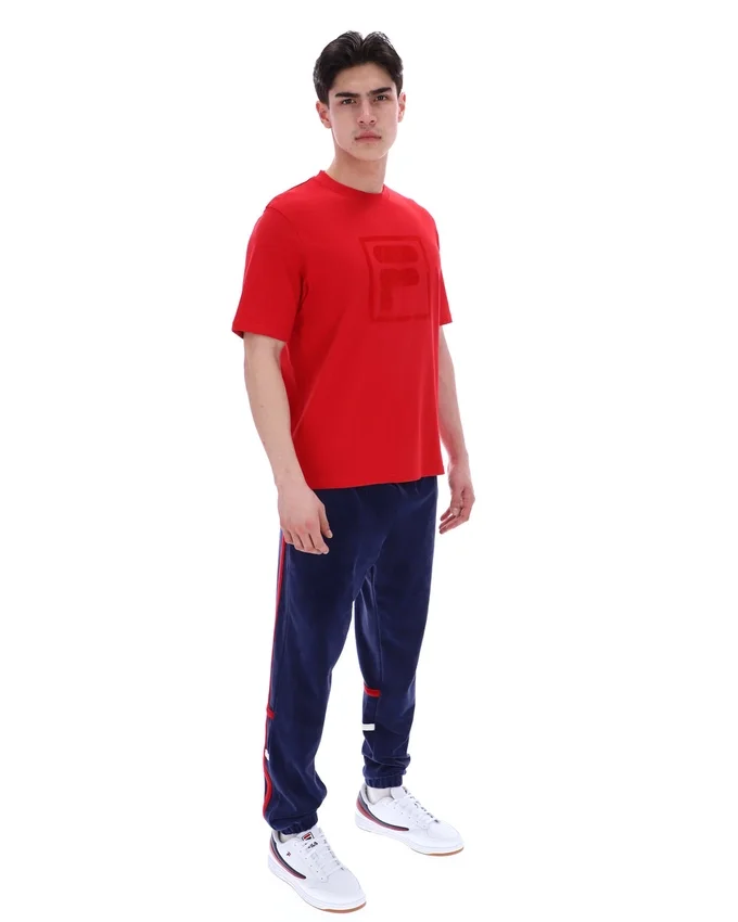 Fila Red Pepe T-Shirt mit Flock-Logo
