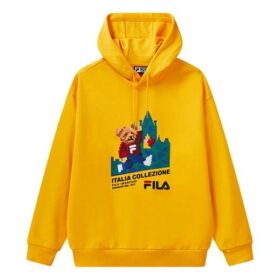Fila Sportpullover für Herren, Gelb