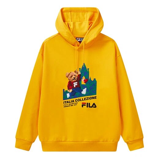 Fila Sportpullover für Herren, Gelb