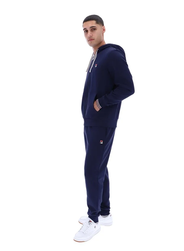 Fila Tenconi Kapuzenpullover mit Reißverschluss in Marineblau