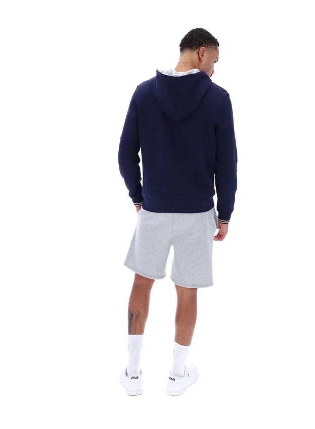 Fila Tenconi Kapuzenpullover mit Reißverschluss in Marineblau