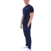 Fila Terri T-Shirt in Marineblau mit Kontrastpaspel