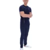 Fila Terri T-Shirt in Marineblau mit Kontrastpaspel