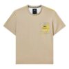 Fila x 3.1 Phillip Lim Logo-Print, Tasche, Rundhalsausschnitt, Shorts, atmungsaktiv, Kurzarm, für Herren, Braun