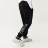 Fila x Mihara Crossover Casual Bundle Feet Sports Strick-Lange Hose Schwarz