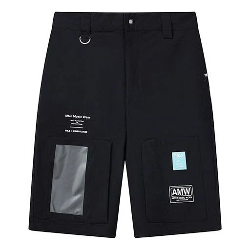 Fila x Mihara gemeinsam signierte Sport-Shorts für Herren, schwarz