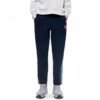 Fila x Mihara Yasuhiro Kollaborations-Trainingshose mit gewebtem Seitenstreifen „Navy White“