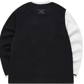 Fila x Mihara Yasuhiro Pullover mit Buchstabenprint „White Black“
