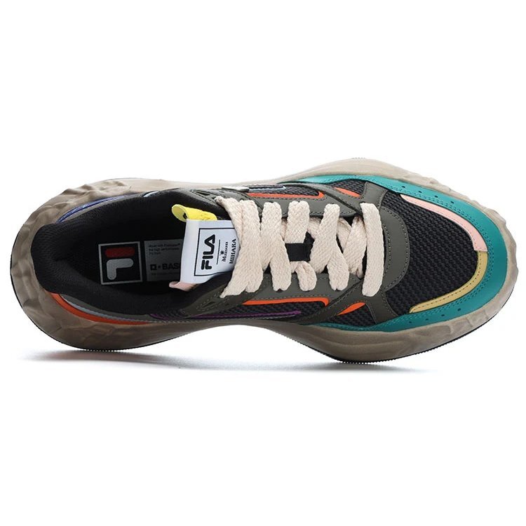 Fila x Mihara Yasuhiro Sneaker „Black Grey Multi“